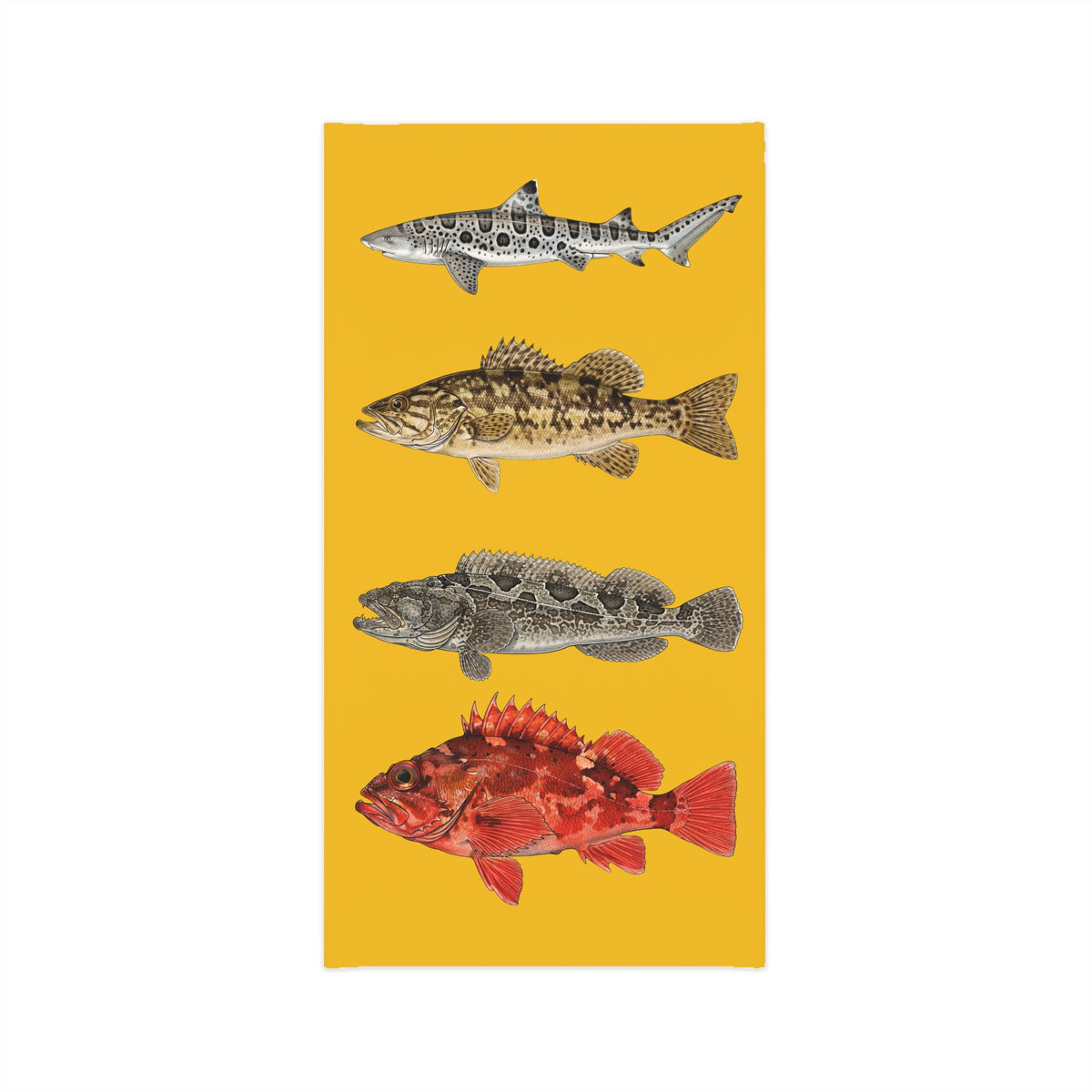 Neck gator yellow