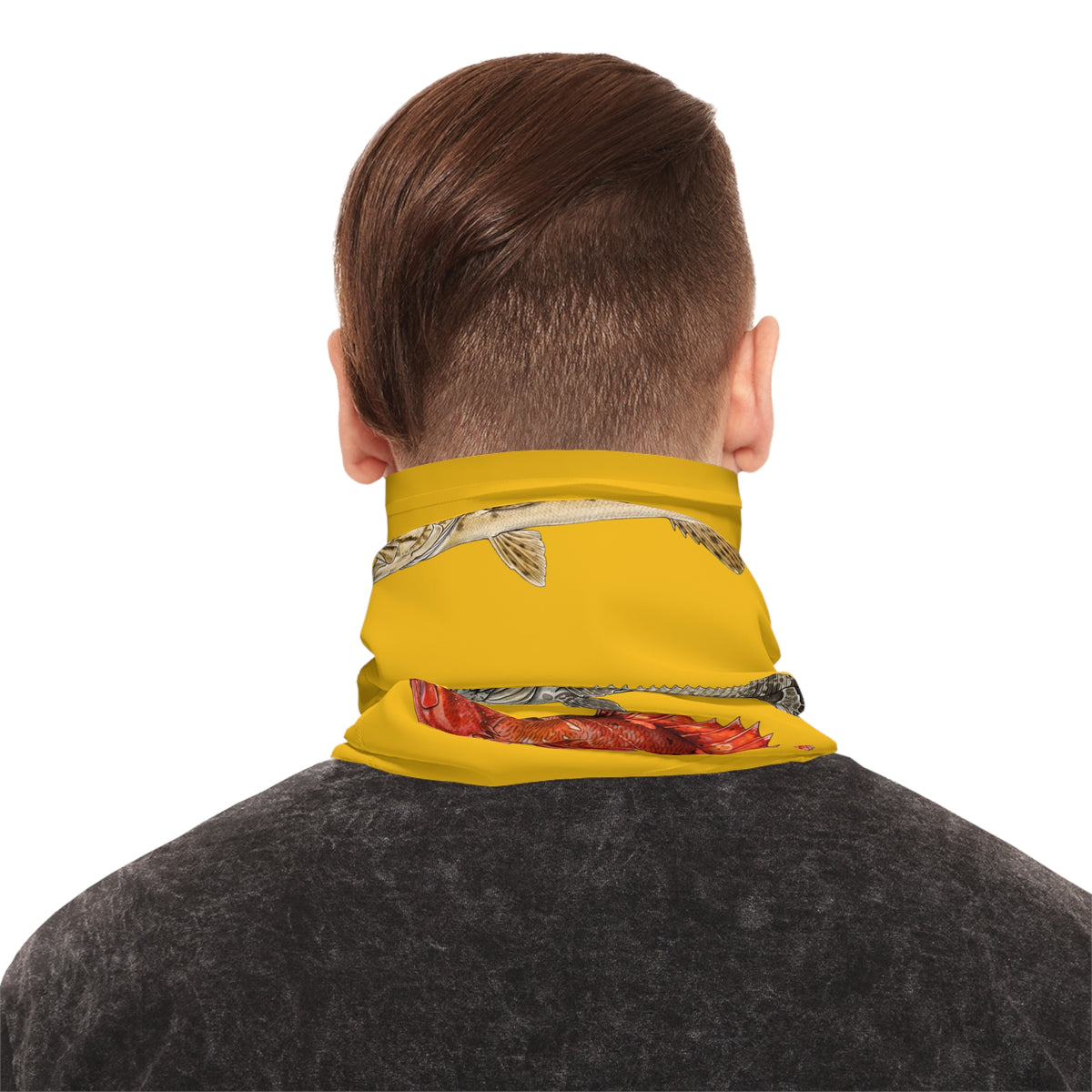 Neck gator yellow